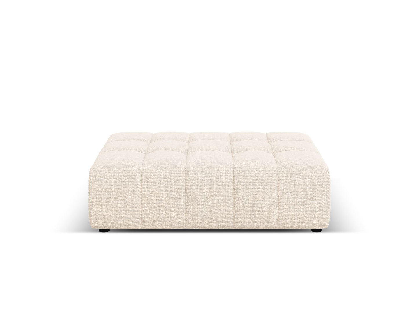 Chicago Pouf, 102x84 cm — Light Beige
