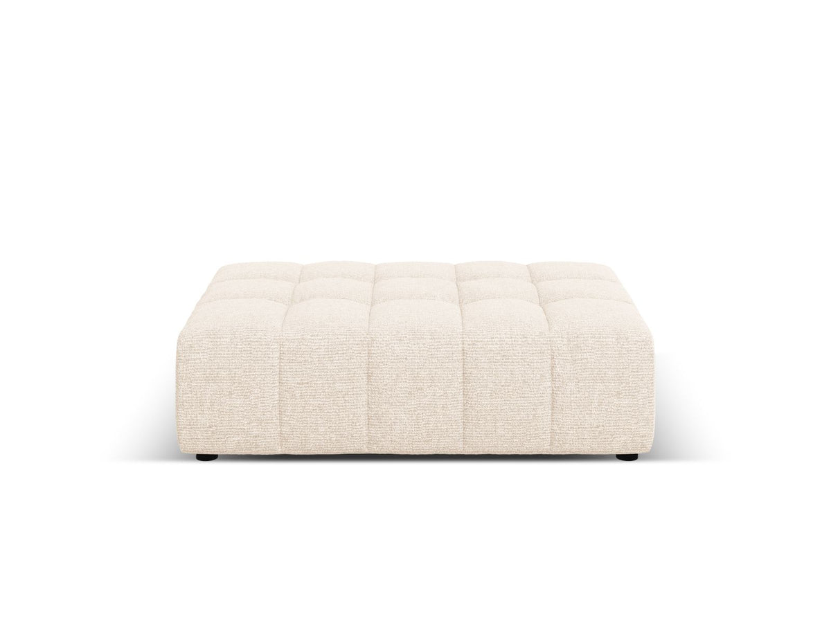 Chicago Pouf, 102x84 cm — Light Beige