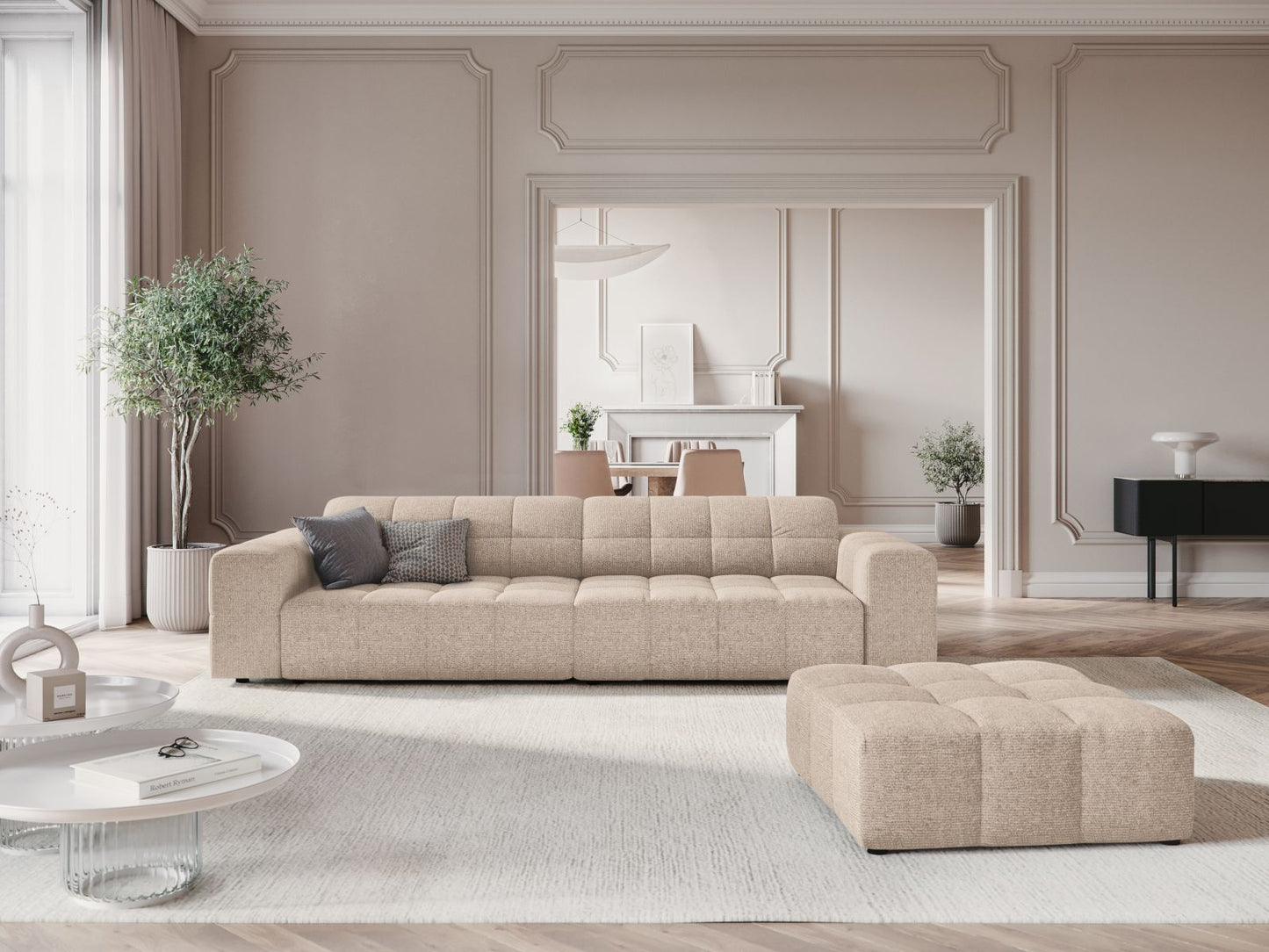 Chicago Pouf, 102x84 cm