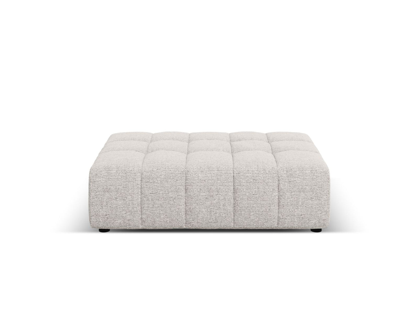 Chicago Pouf, 102x84 cm — Light Grey