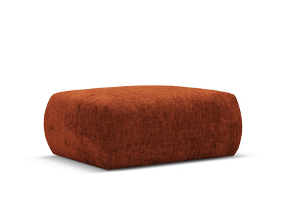 Matera Pouf, 86x68 cm — Terracotta