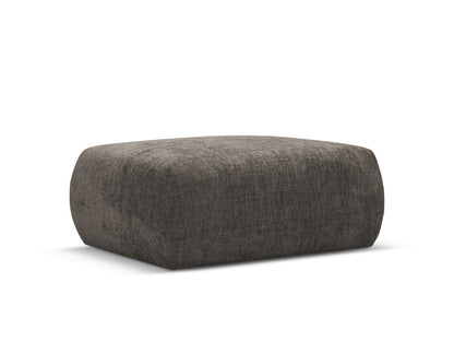 Matera Pouf, 86x68 cm — Grey