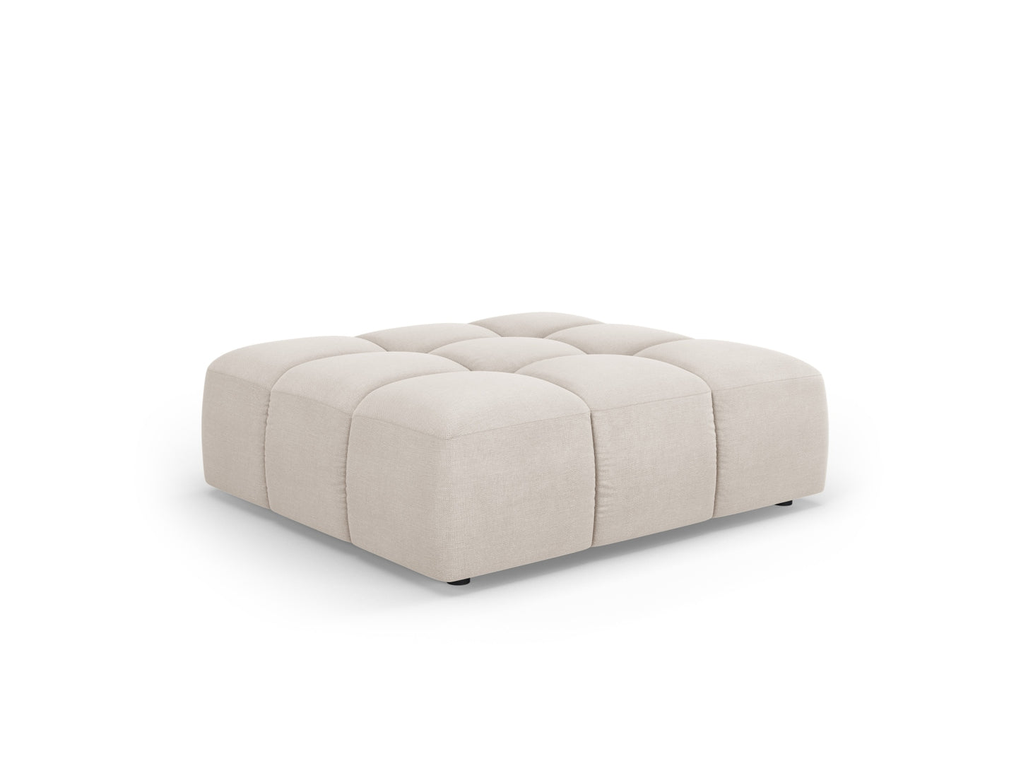 Moritz Pouf, 96x96 cm — Beige