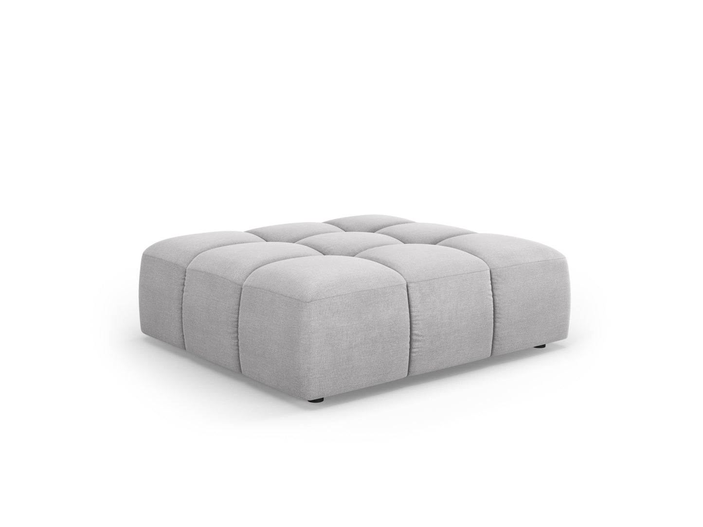 Moritz Pouf, 96x96 cm — Light Grey