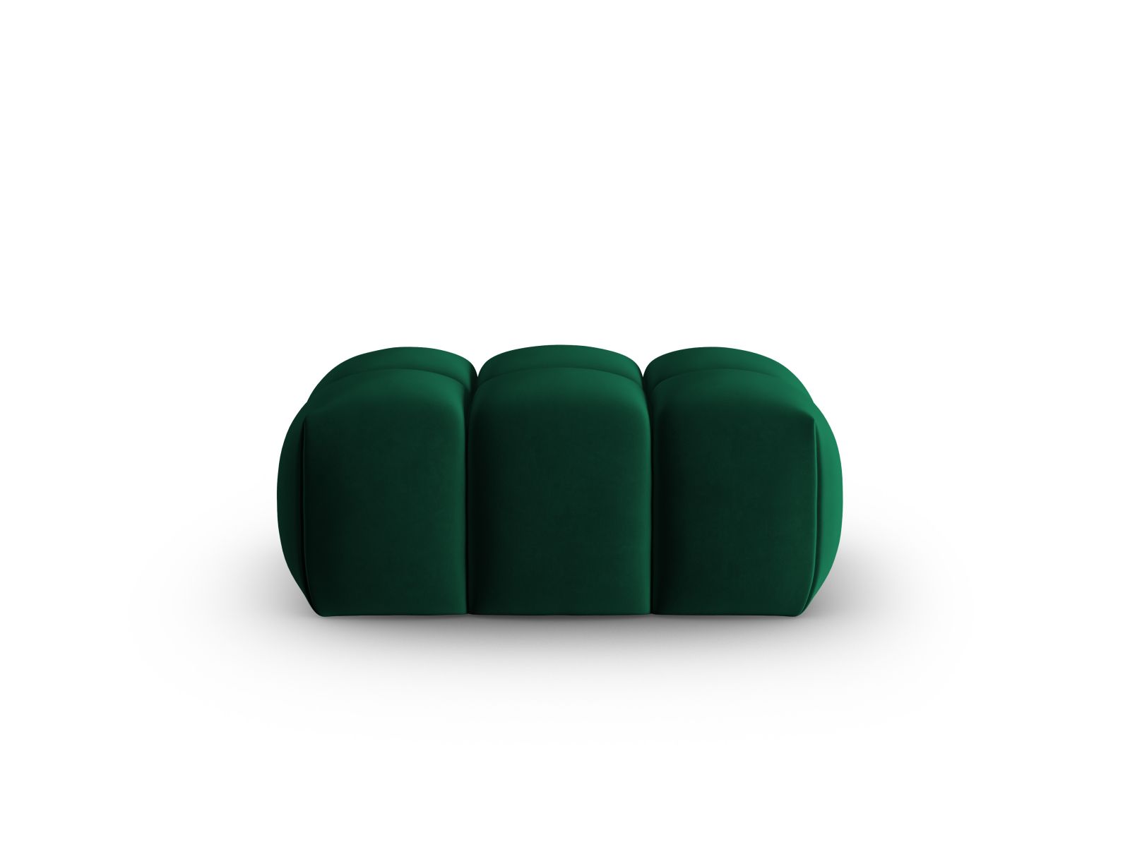 Verona Pouf, 60x85 cm — Bottle Green