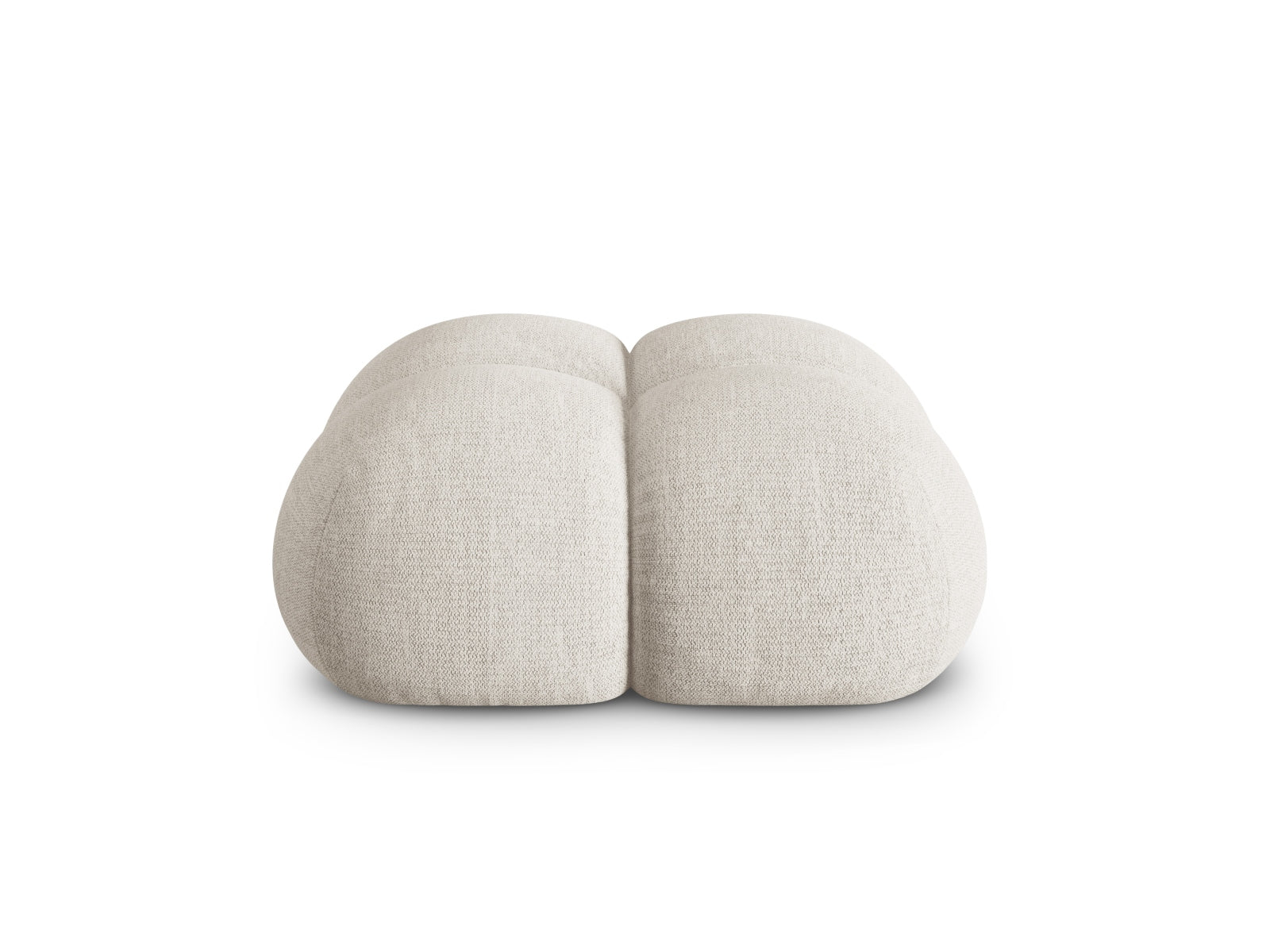 Loretto Pouf, 90x90 cm — Beige