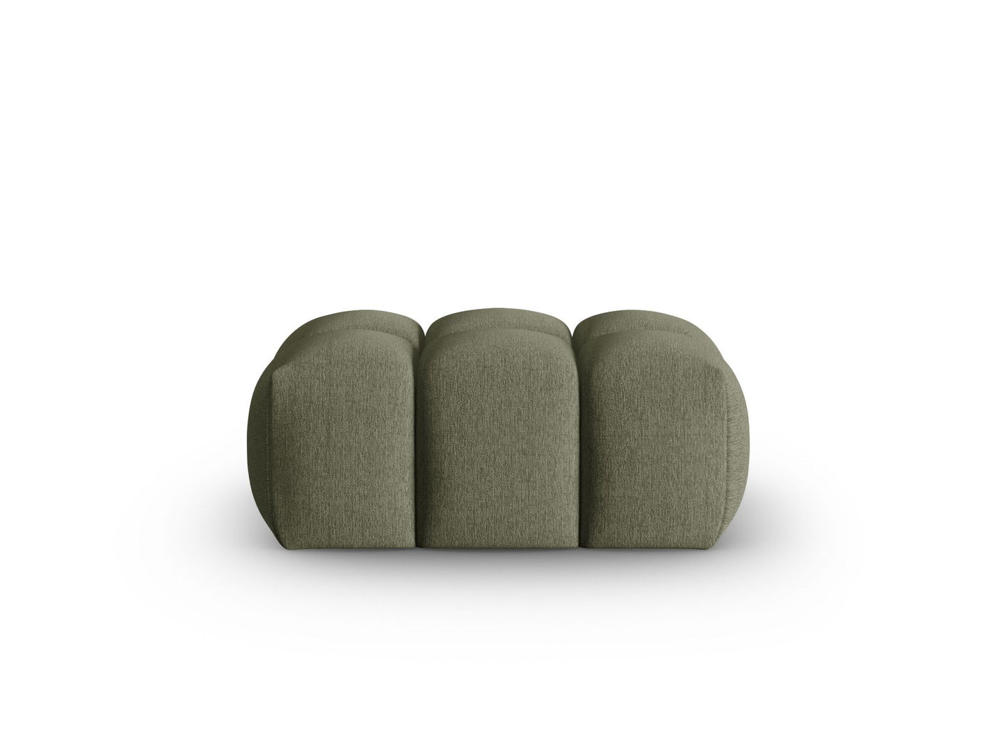 Verona Pouf, 60x85 cm — Dark Olive Green