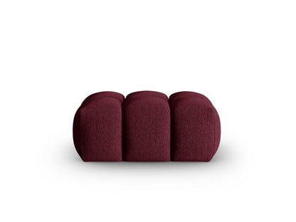 Verona Pouf, 60x85 cm — Burgundy