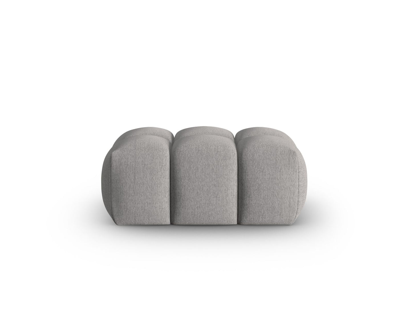 Verona Pouf, 60x85 cm — Warm grey