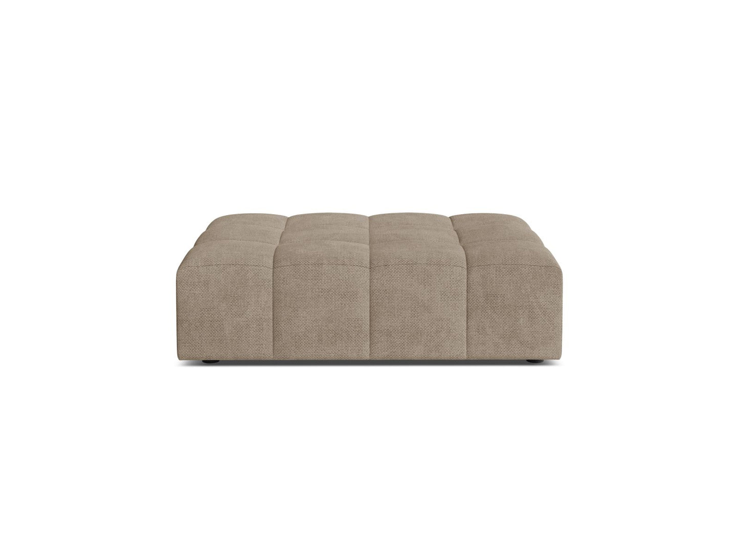 Chicago Pouf, 102x84 cm — Dark Beige