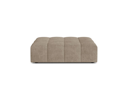 Chicago Pouf, 102x84 cm — Dark Beige