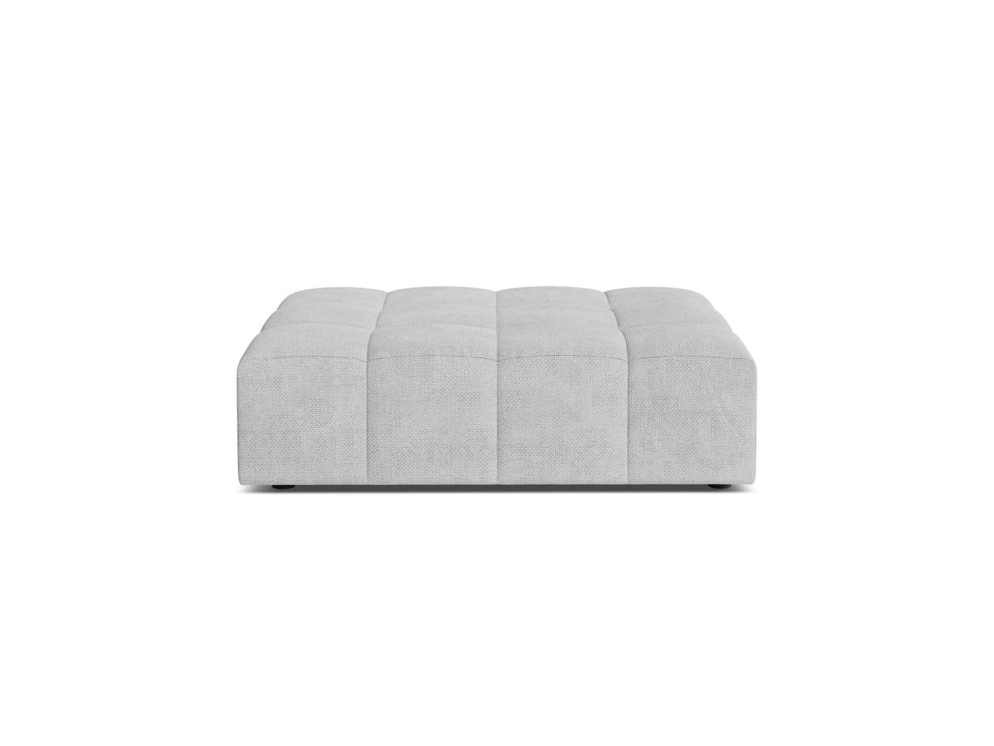 Chicago Pouf, 102x84 cm — Silver