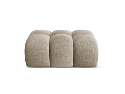 Treno Pouf, 90x70 cm — Dark Beige
