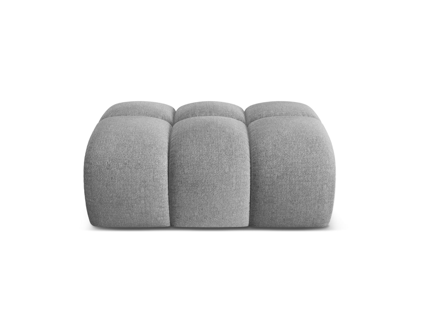 Treno Pouf, 90x70 cm — Light Grey