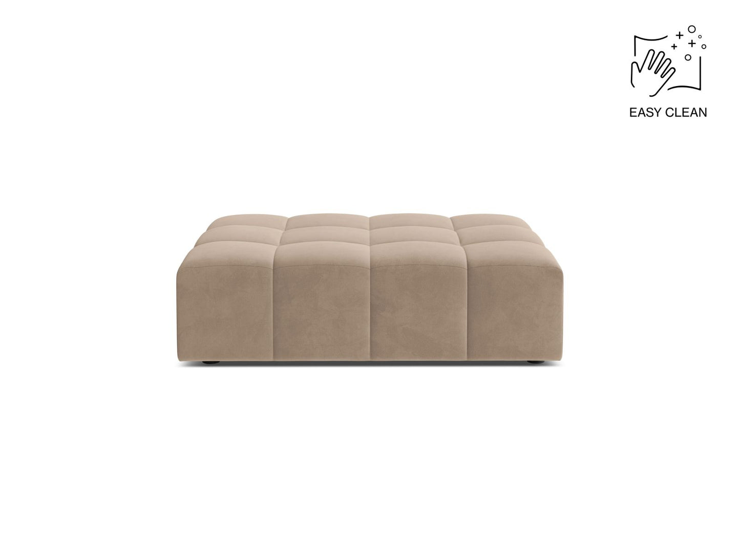 Chicago Pouf, 102x84 cm — Beige