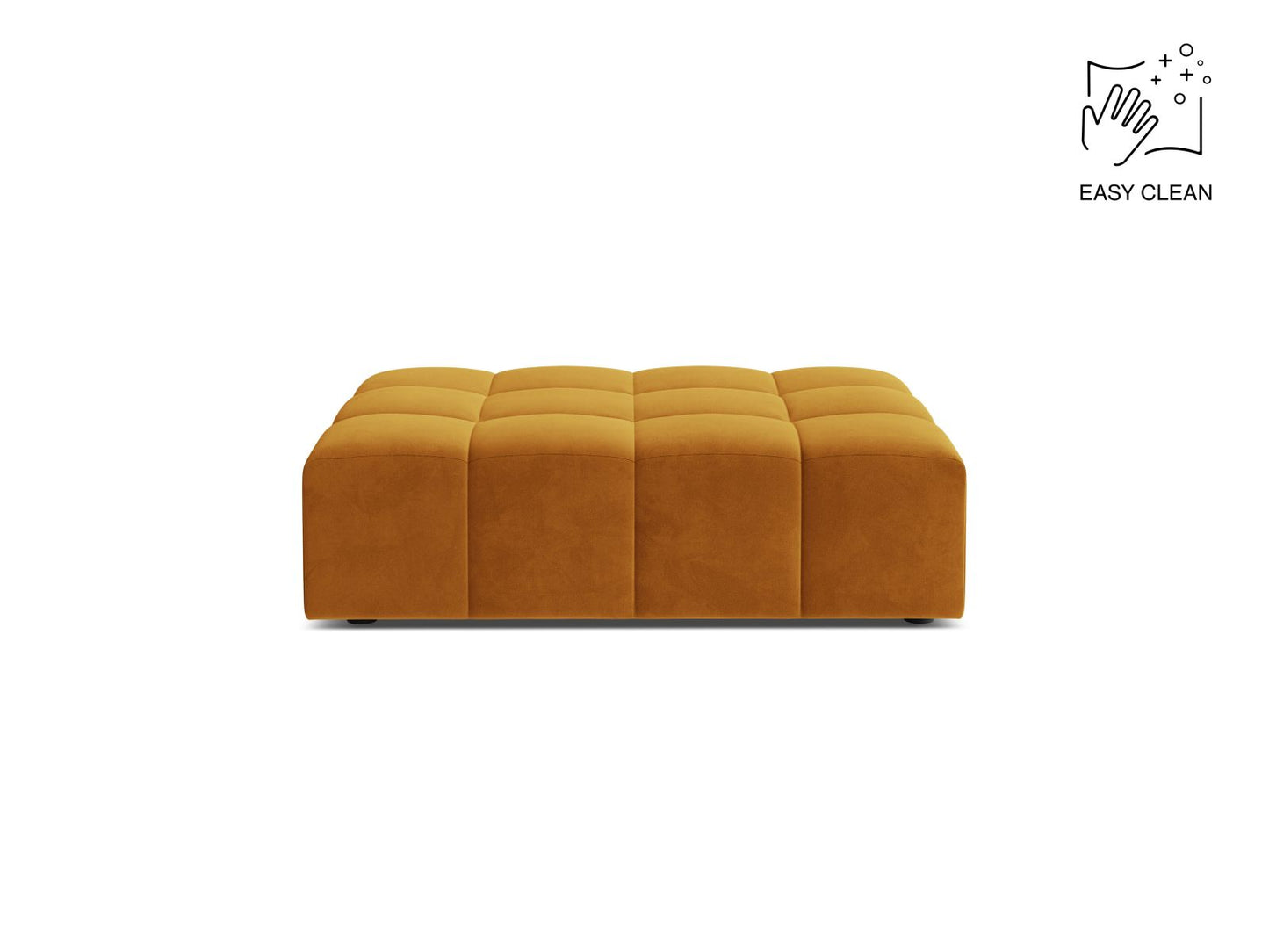 Chicago Pouf, 102x84 cm — Yellow