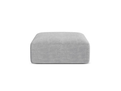 Campi Pouf, 90x90 cm — Silver