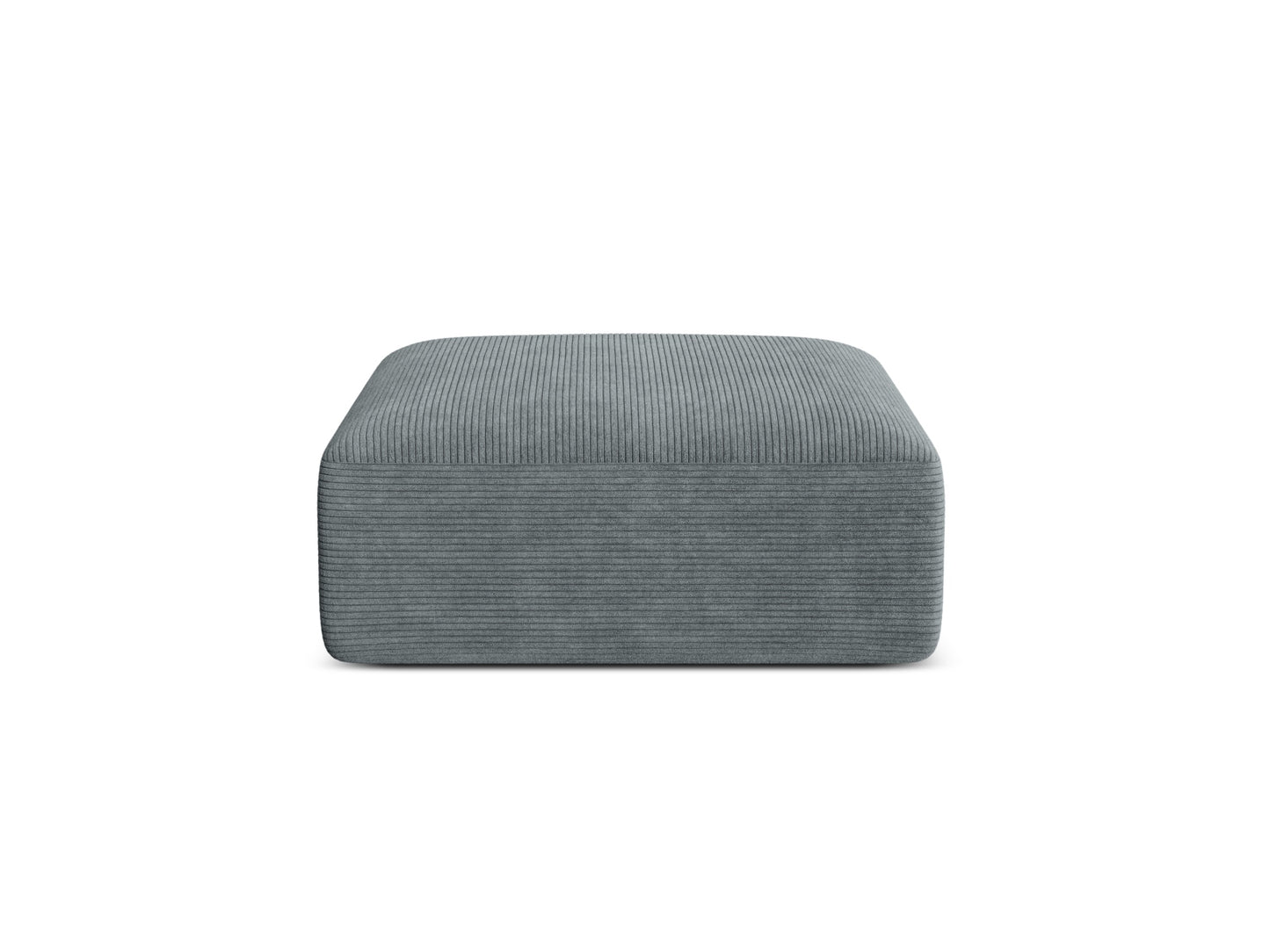 Campi Pouf, 90x90 cm — Dark Grey