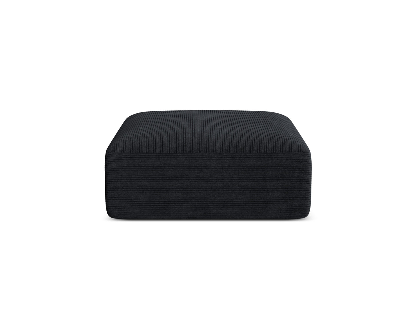 Campi Pouf, 90x90 cm — Black