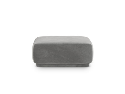 Gomera Pouf, 90x90 cm — Grey