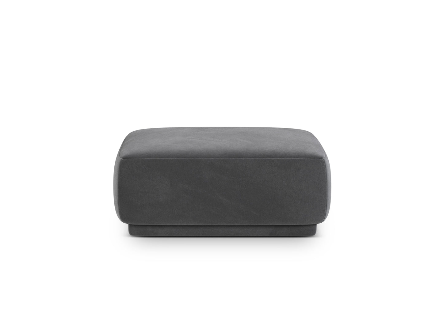 Gomera Pouf, 90x90 cm — Dark Grey