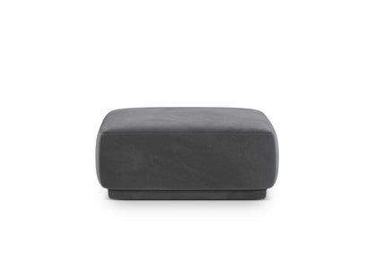Gomera Pouf, 90x90 cm — Dark Grey
