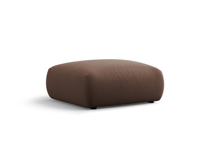 Matera Pouf, 86x68 cm — Chocolate