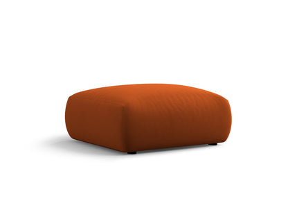 Matera Pouf, 86x68 cm — Terracotta