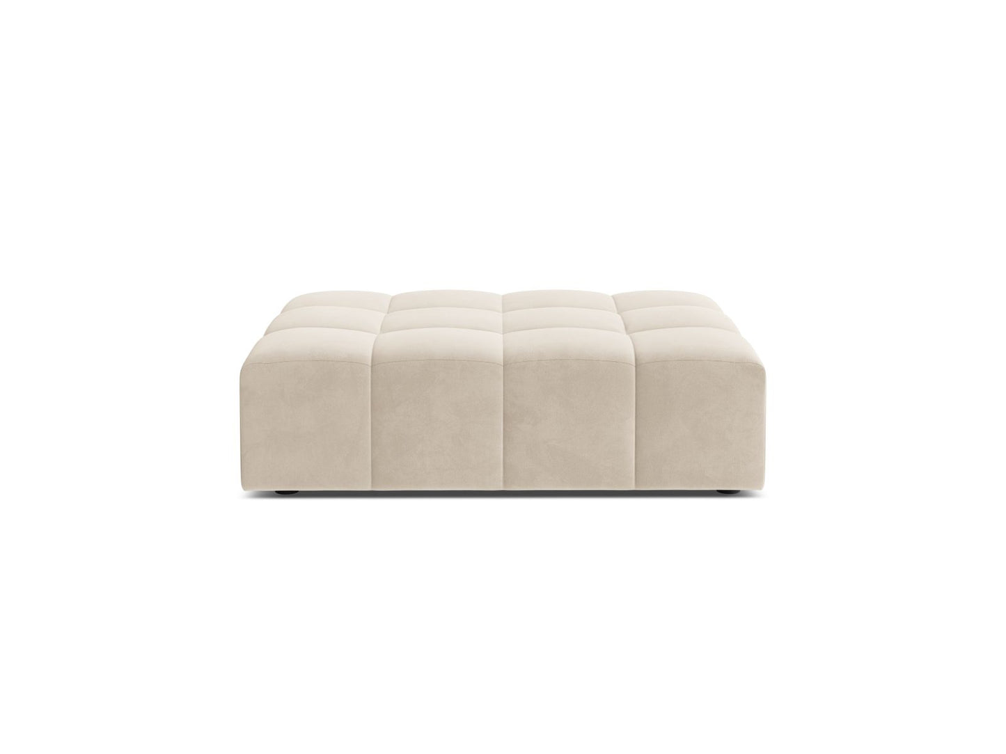Chicago Pouf, 102x84 cm — Light Beige