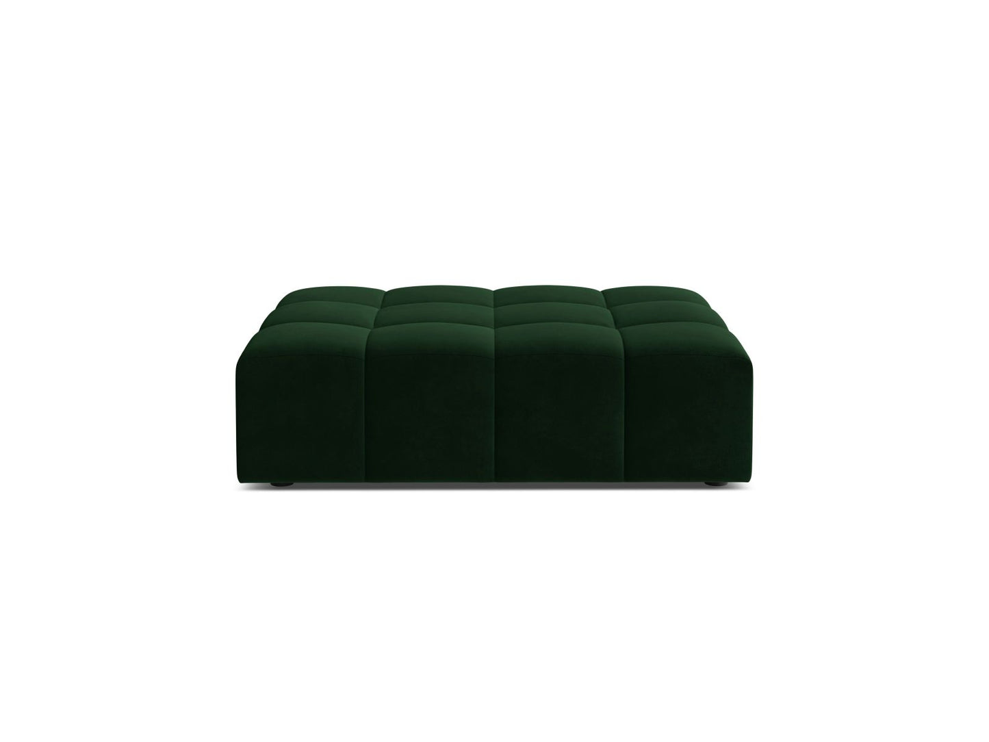 Chicago Pouf, 102x84 cm — Bottle Green