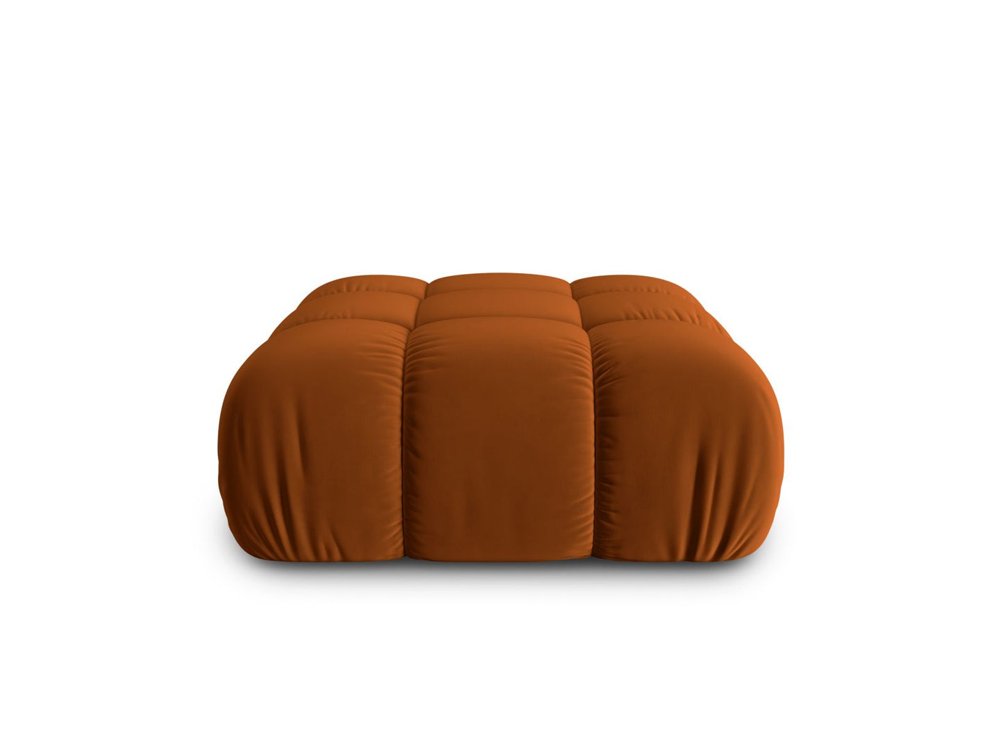 Cortina Pouf, 94x94 cm — Terracotta