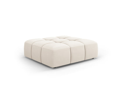 Moritz Pouf, 96x96 cm — Light Beige