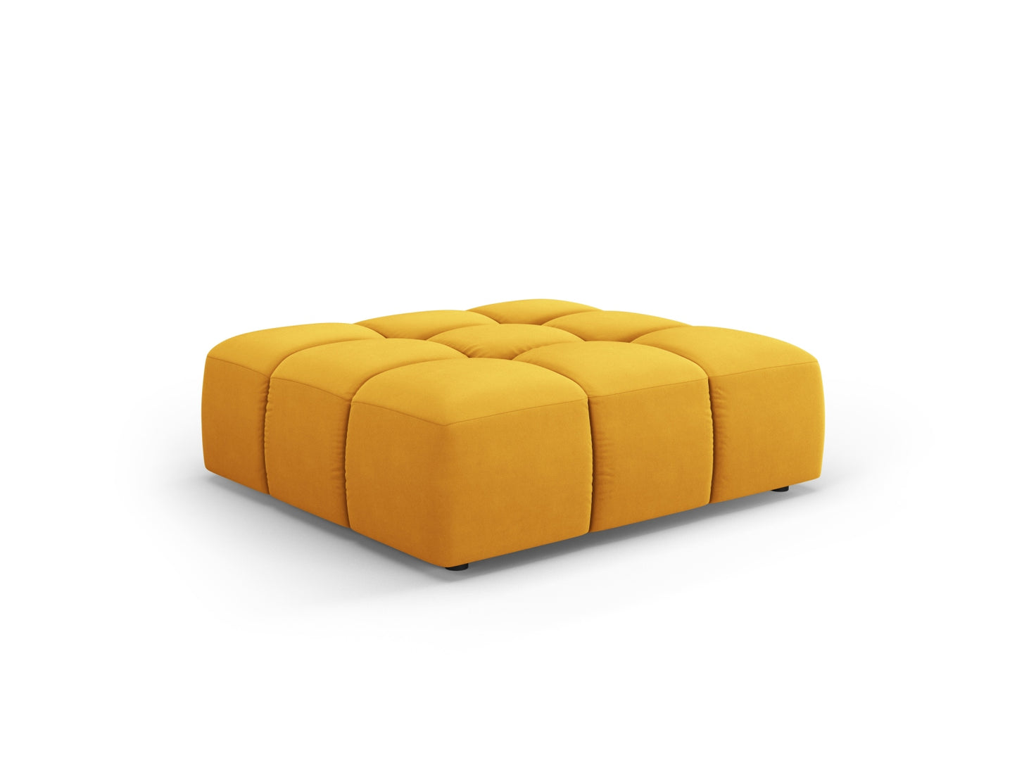 Moritz Pouf, 96x96 cm — Yellow