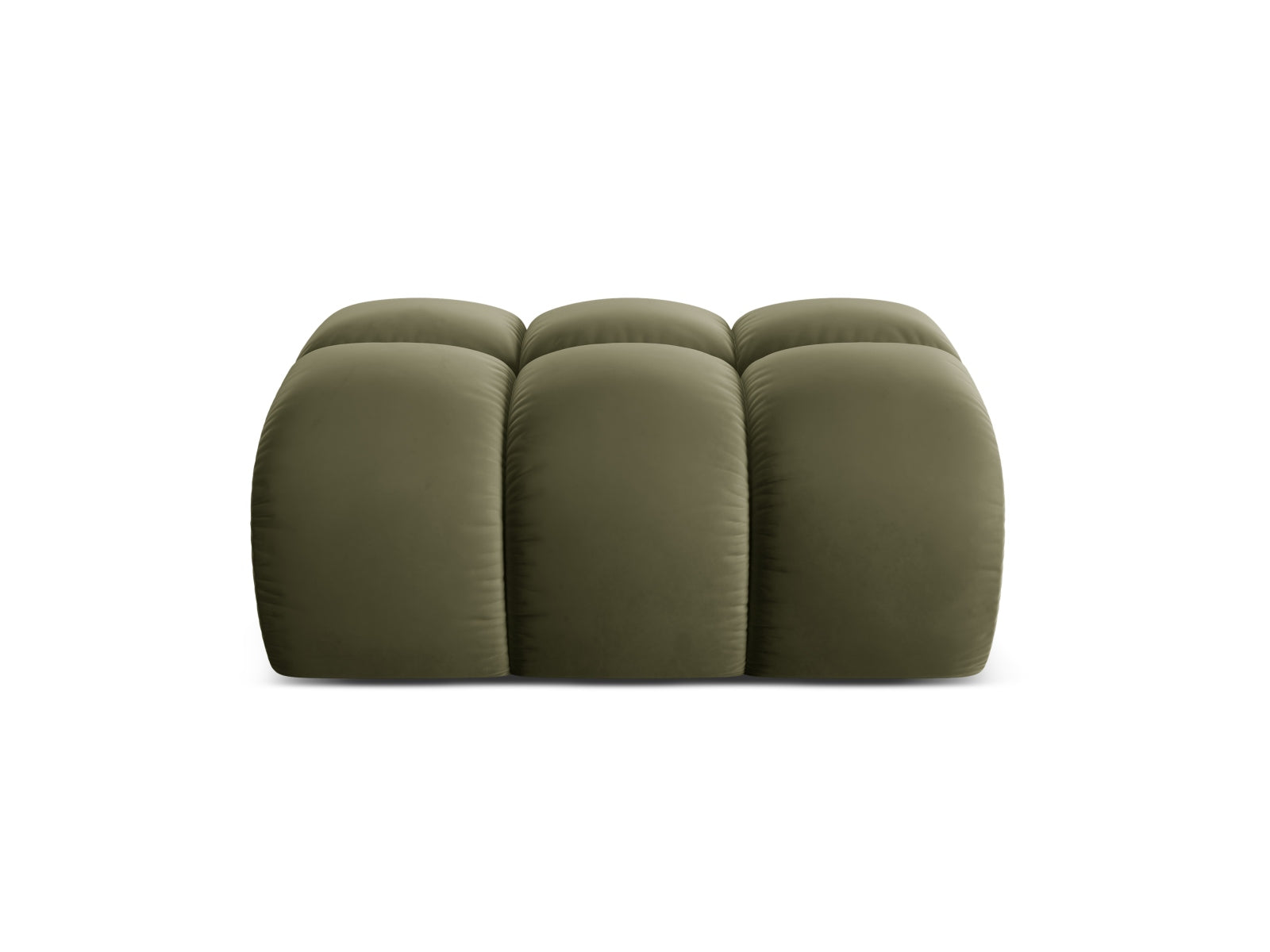 Treno Pouf, 90x70 cm — Green