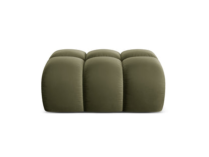 Treno Pouf, 90x70 cm — Green