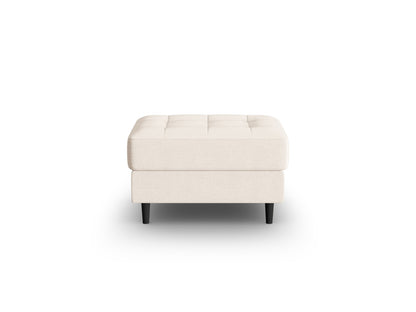 Aspen Pouf, 70x60 cm — Light Beige