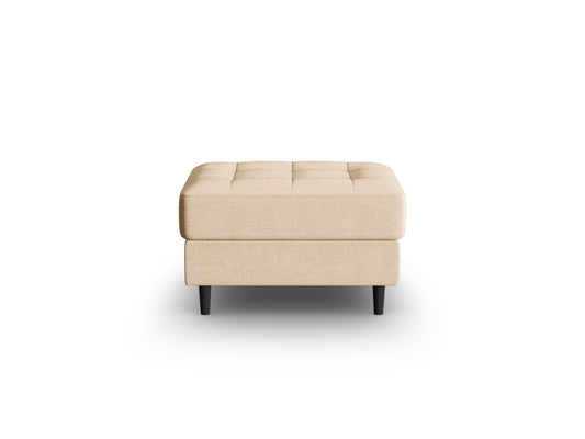 Aspen Pouf, 70x60 cm — Beige