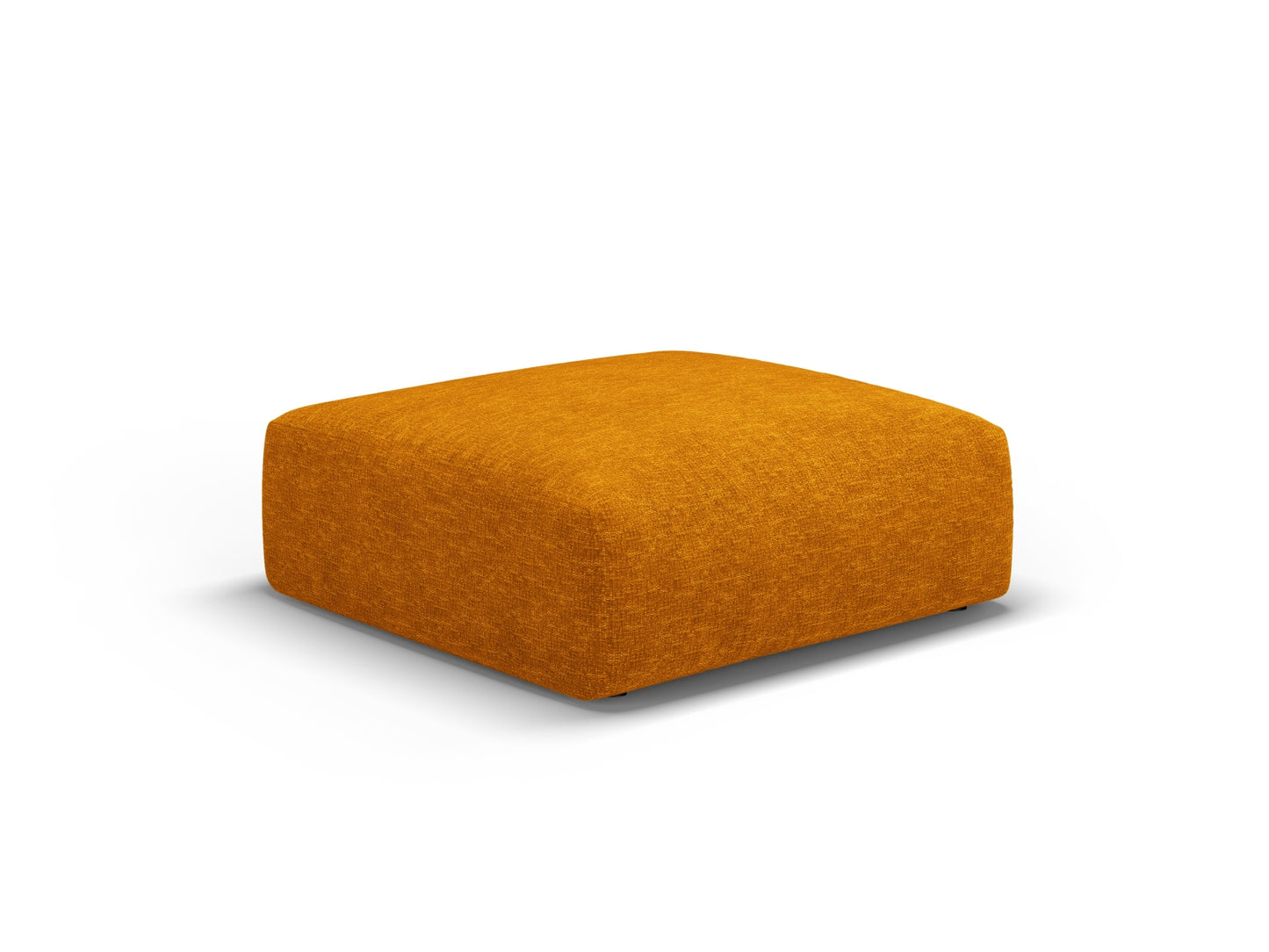 Matera Pouf, 100x80 cm — Yellow