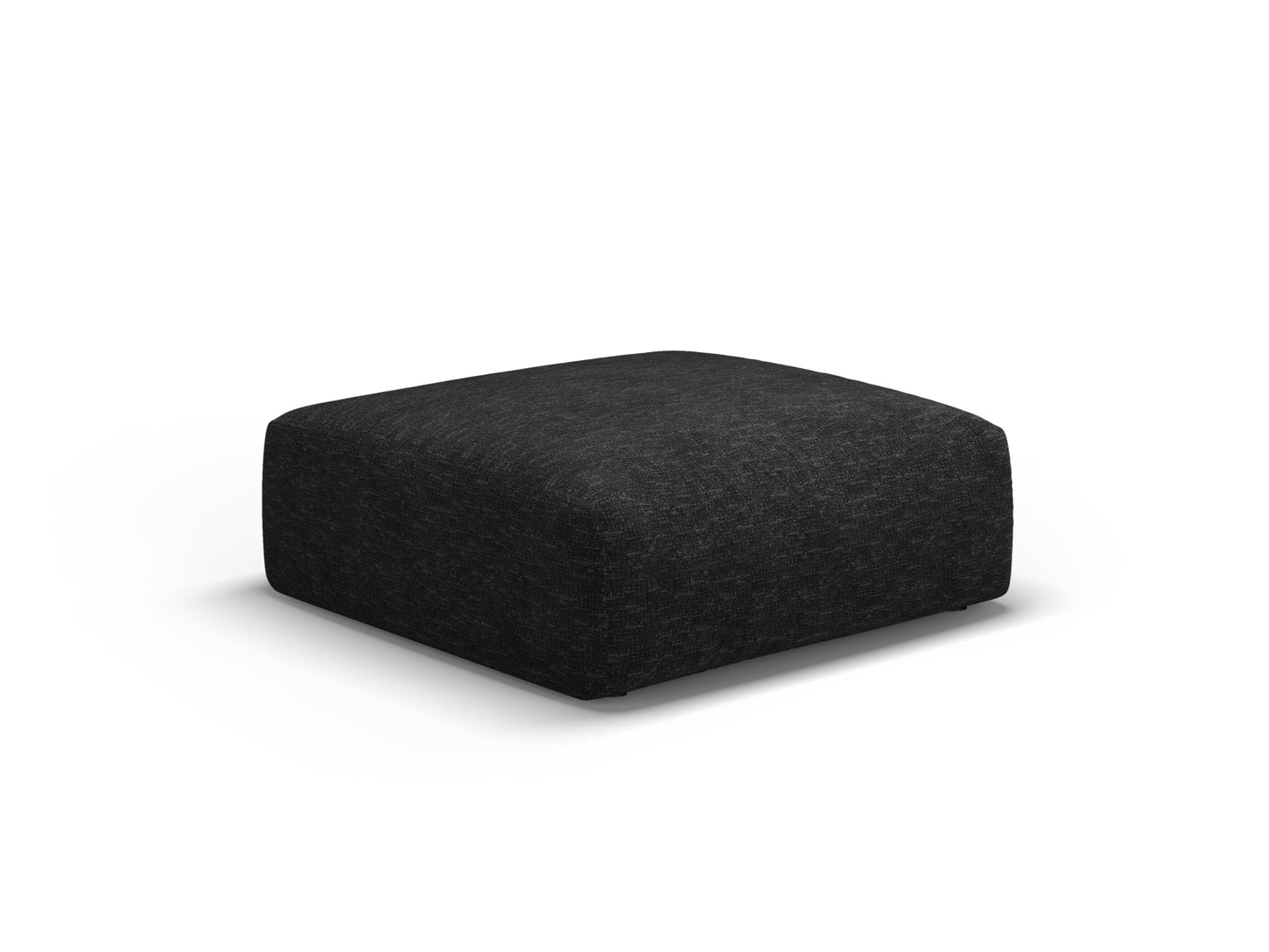 Matera Pouf, 100x80 cm — Black