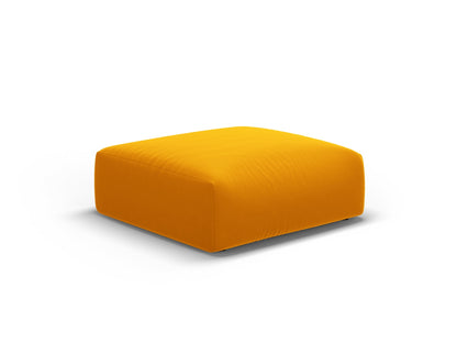 Matera Pouf, 100x80 cm — Yellow
