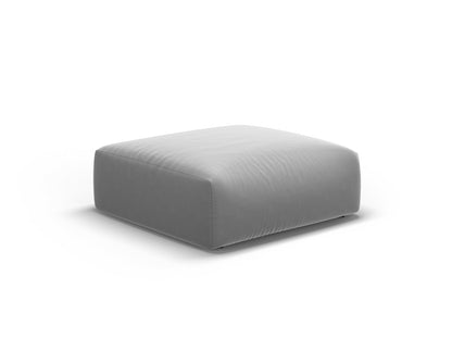 Matera Pouf, 100x80 cm — Grey