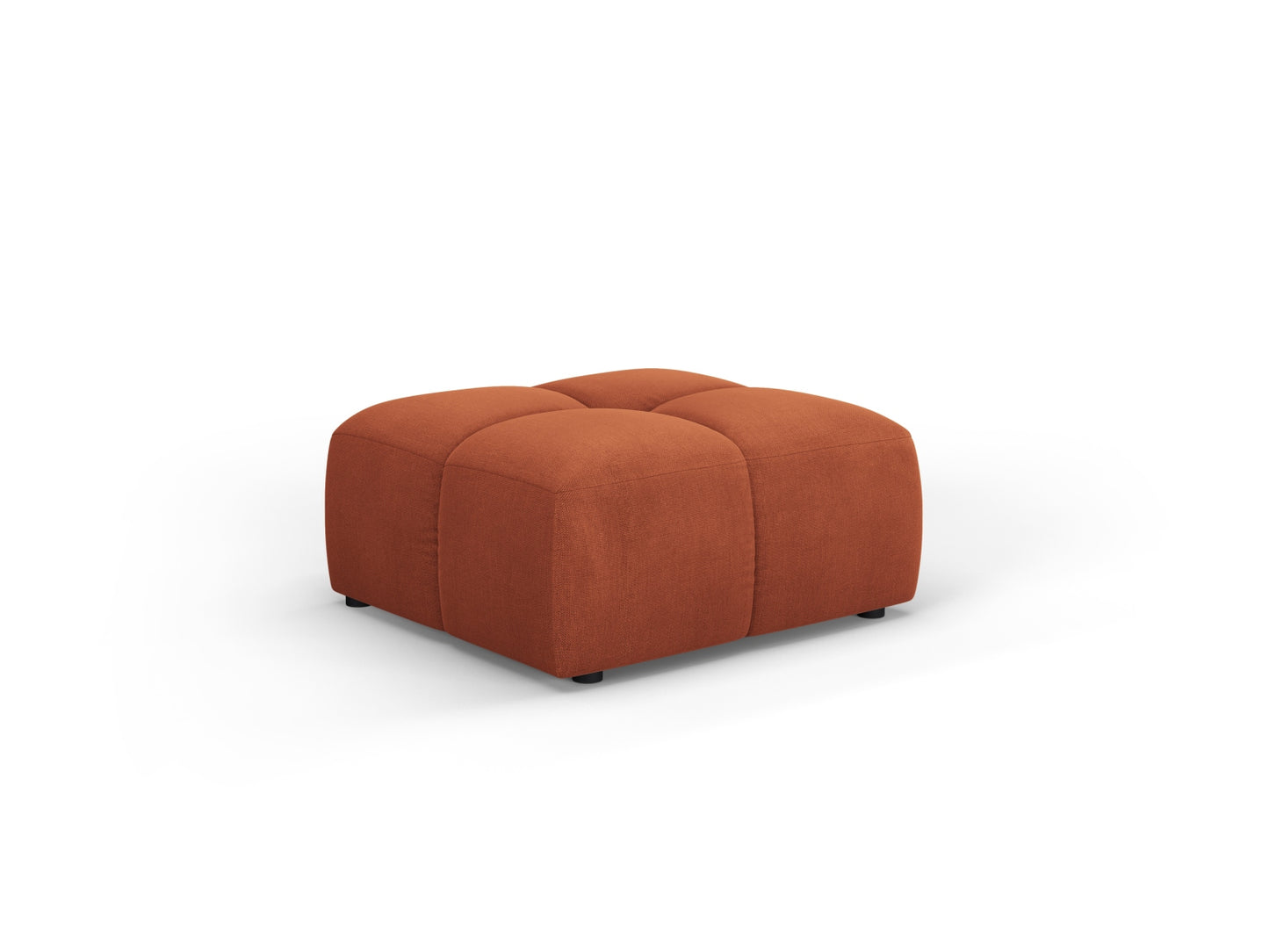 Moritz Pouf, 64x64 cm — Orange