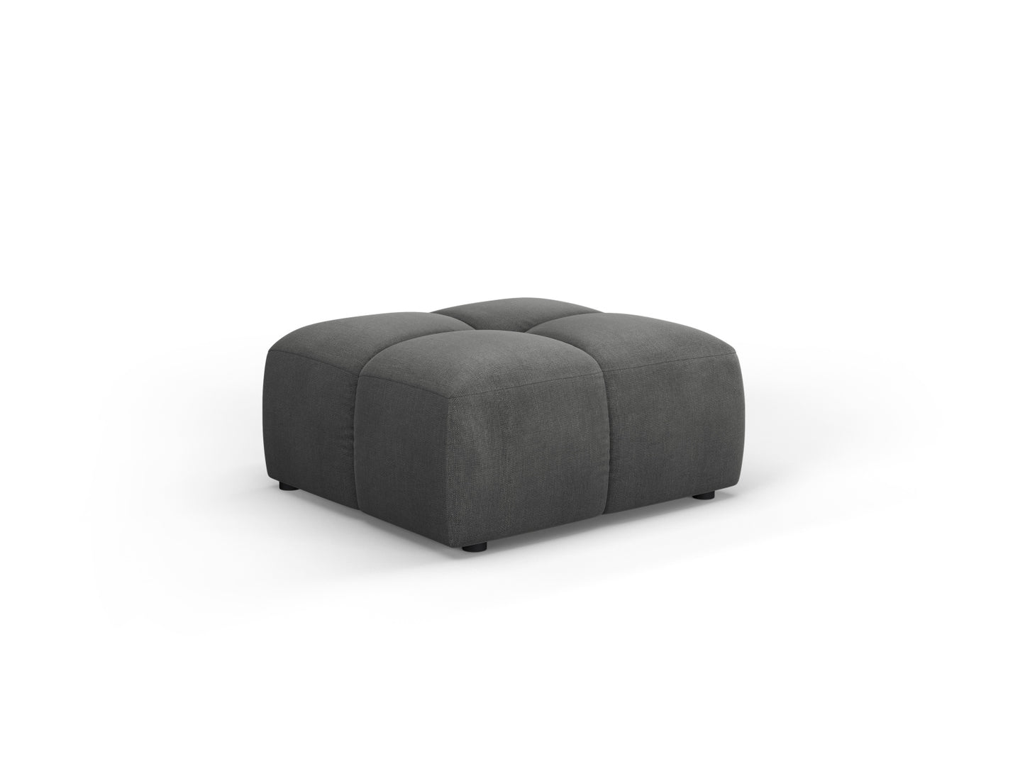Moritz Pouf, 64x64 cm — Dark Grey