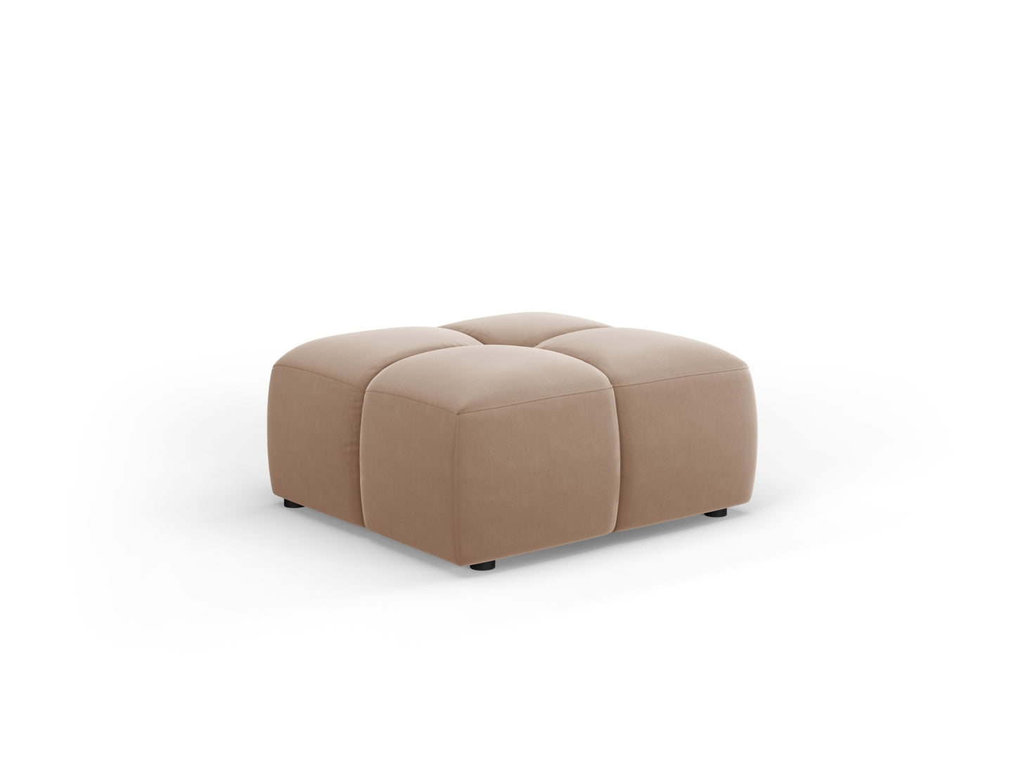 Moritz Pouf, 64x64 cm — Beige