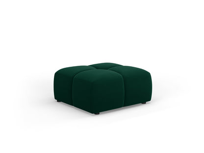Moritz Pouf, 64x64 cm — Bottle Green