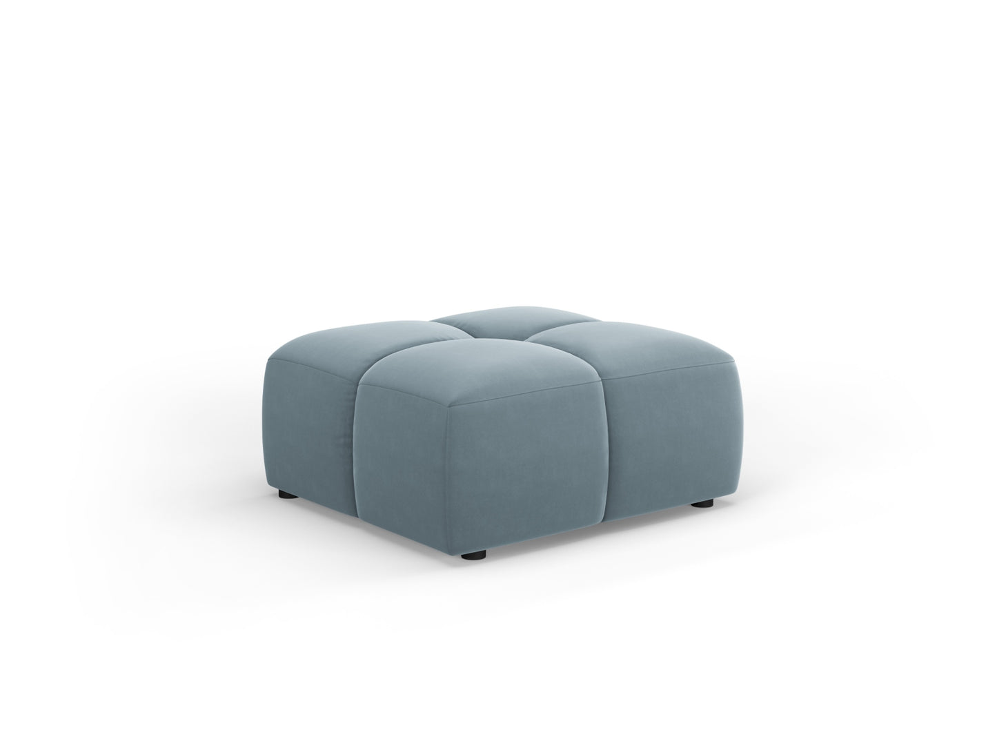 Moritz Pouf, 64x64 cm — Light Blue