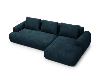 Calma Corner Sofa With Bed Function And Box, 3 Seats, 275x142 cm — Deep Petrol / Right