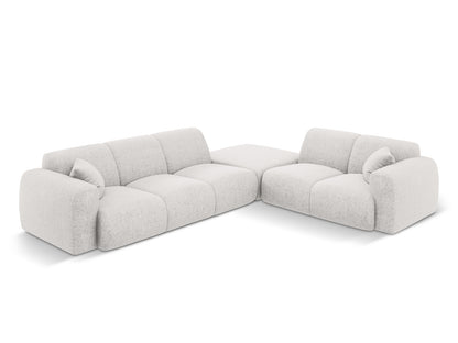 Nolio Corner Sofa, 4 Seats, 315x250 cm — Light Grey / Right