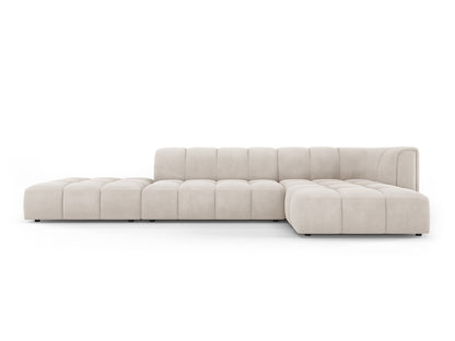Moritz Modular Corner Sofa, 5 Seats, 323x160 cm — Beige / Right