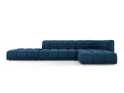 Moritz Modular Corner Sofa, 5 Seats, 323x160 cm — Royal Blue / Right